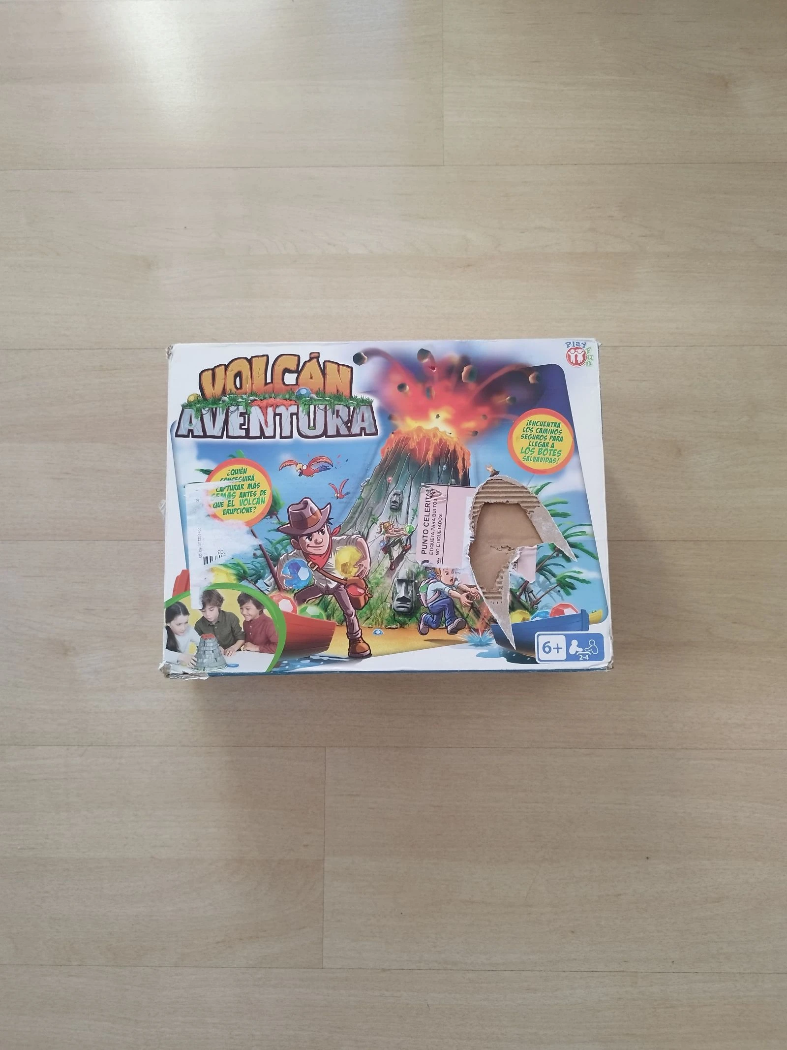 Juego de mesa Volcán aventura